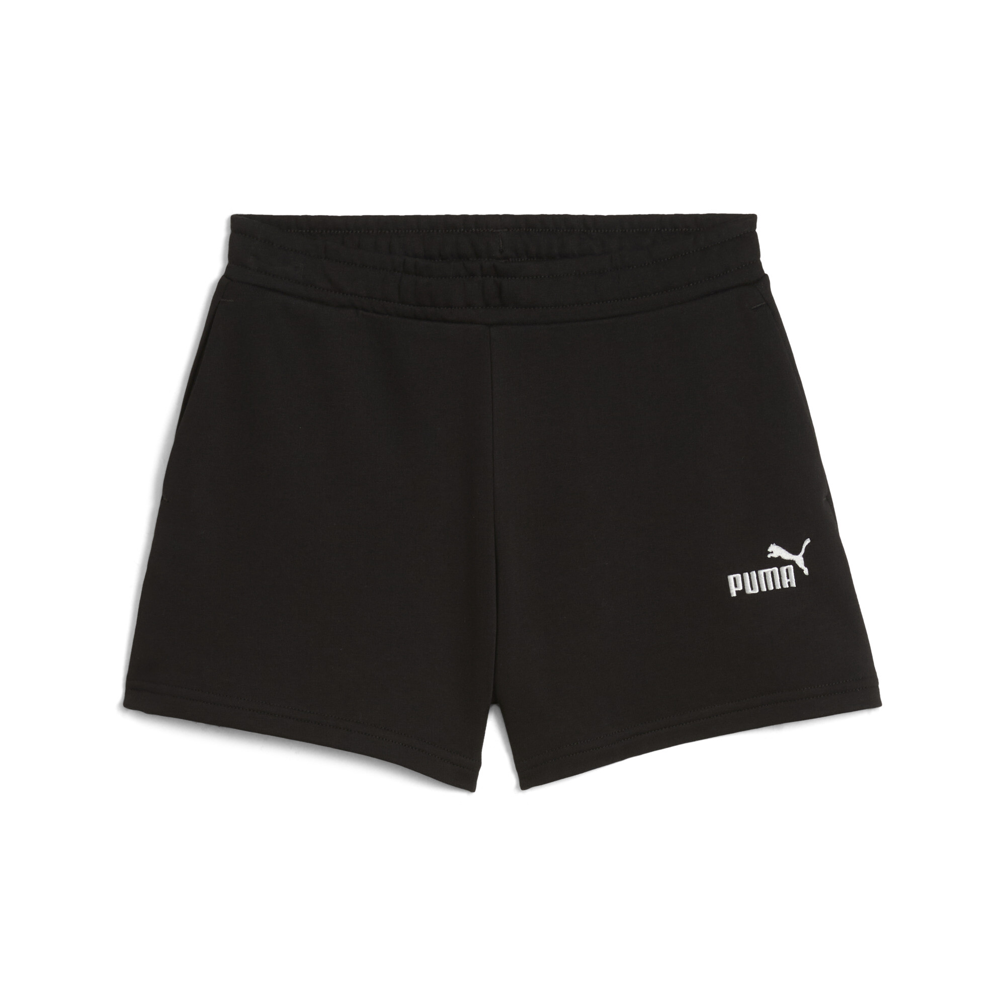 PUMA ESS Small No. 1-logo short voor Dames, Zwart, Maat 5-6Y thumbnail 3