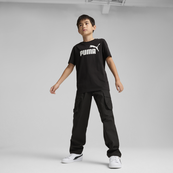 ESS No. 1 Logo Tee Youth, PUMA Black, large-MEX