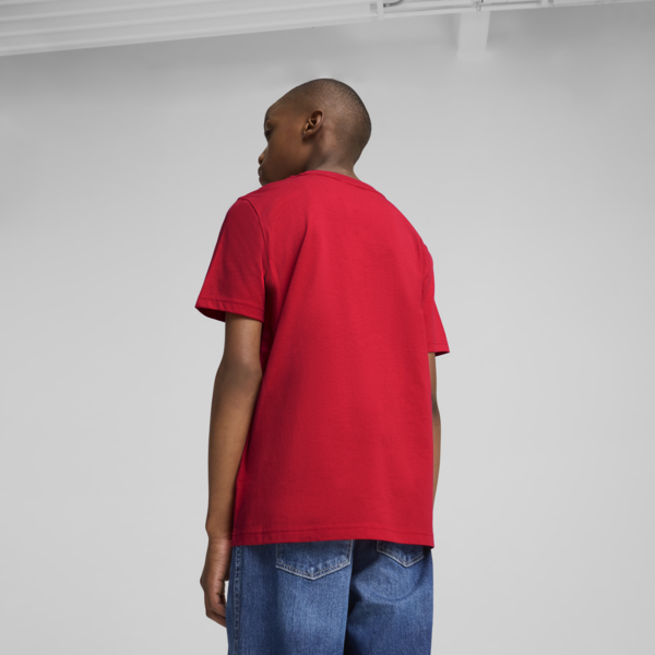 Playera Essentials No. 1 Logo para adolescentes, For All Time Red, large-MEX