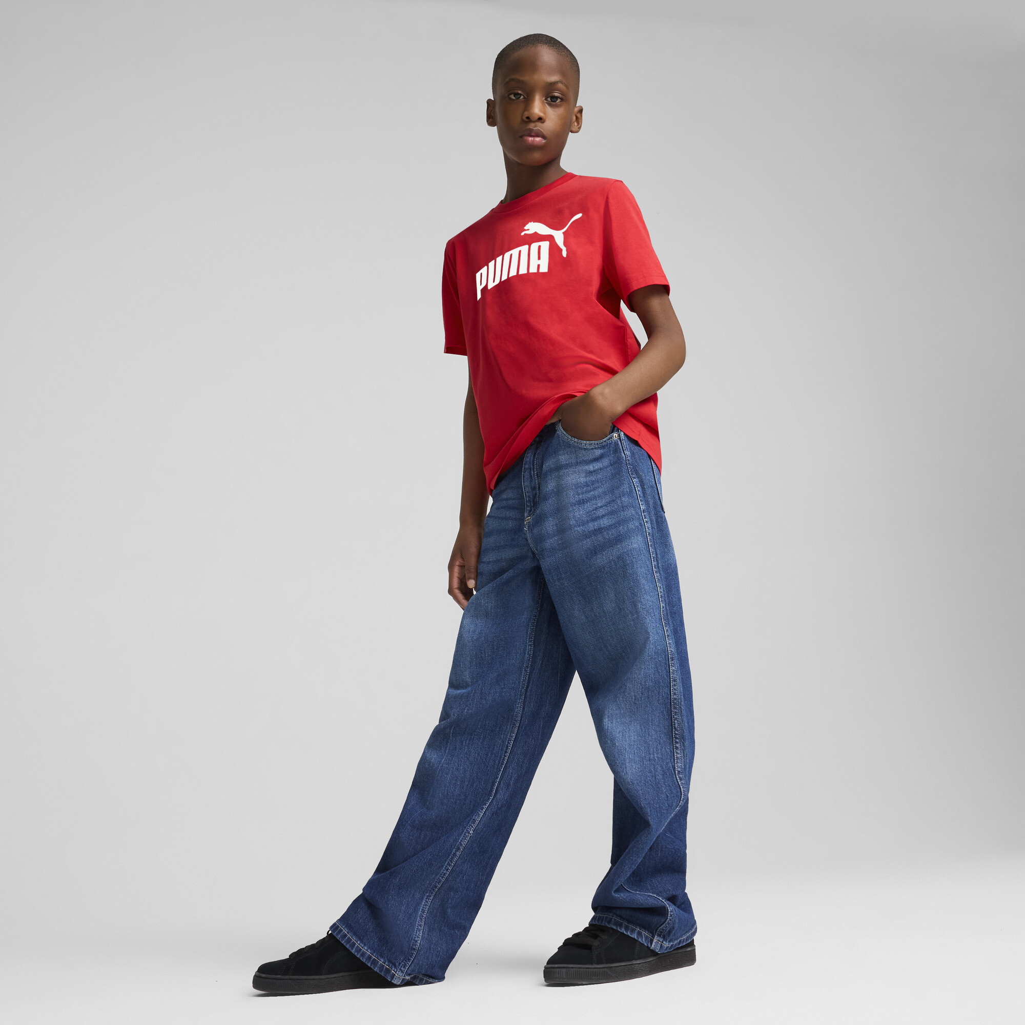 PUMA Essentials Big Kids' Tee - Picture 19 of 20