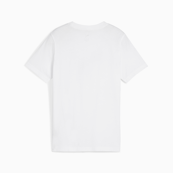 Playera Essentials Cat Logo para adolescentes, PUMA White, large-MEX