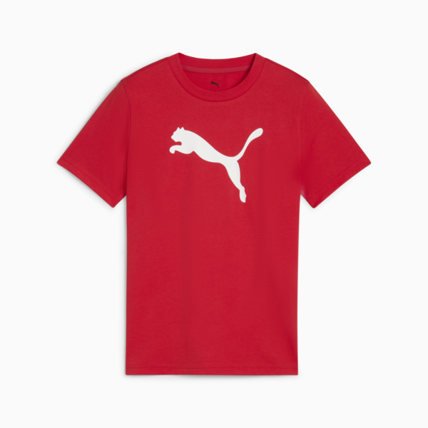 Playera Essentials Cat Logo para adolescentes, For All Time Red, large-MEX
