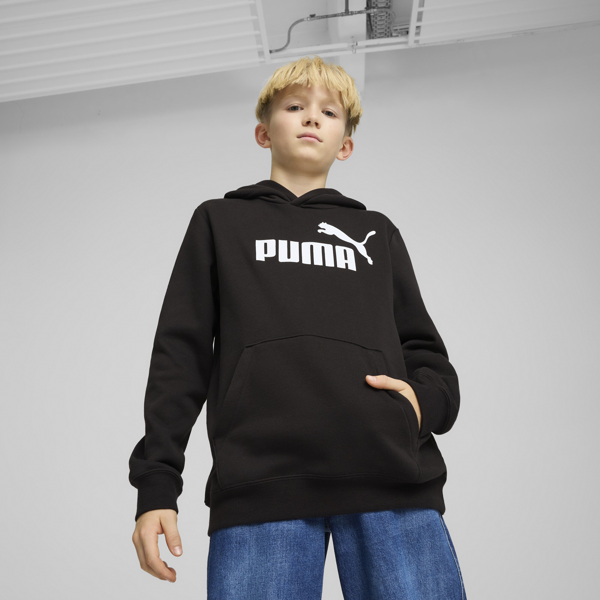 PUMA Essentials Big Kids' Fleece Hoodie - Picture 8 of 25
