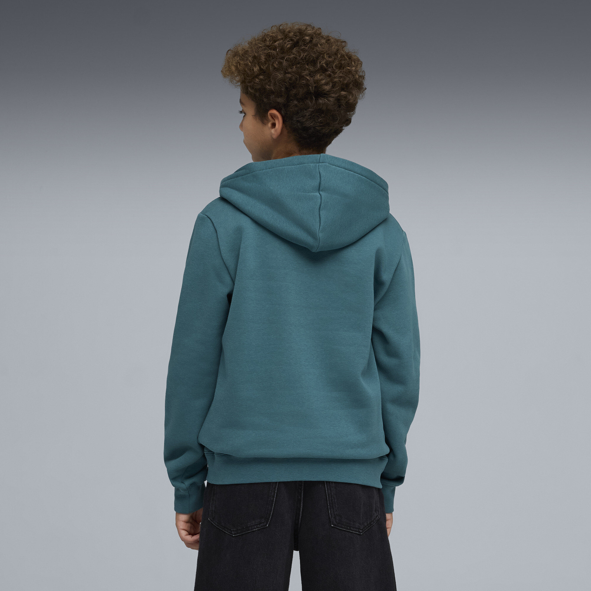 PUMA ESS No. 1-logo fleece hoodie voor Heren, Maat 13-14Y thumbnail 5