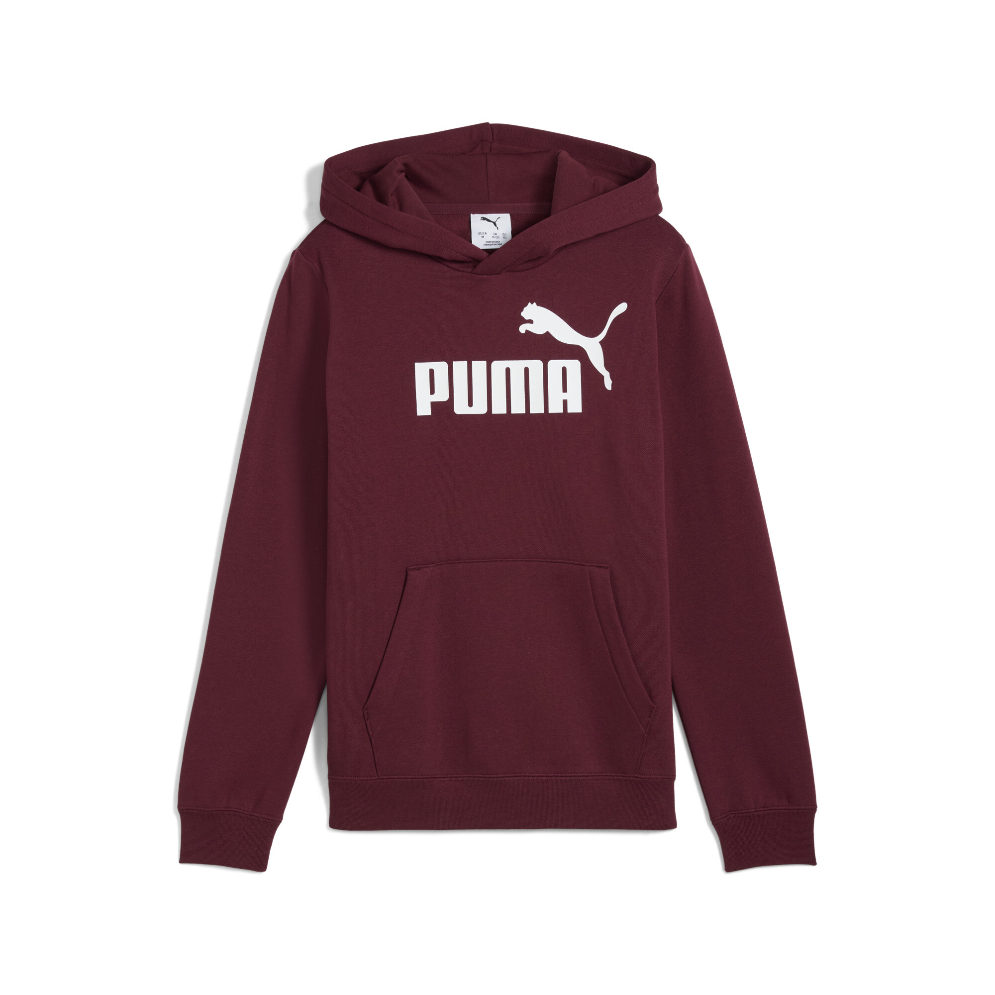 PUMA ESS No. 1-logo fleece hoodie voor Heren, Maat 7-8Y thumbnail 3