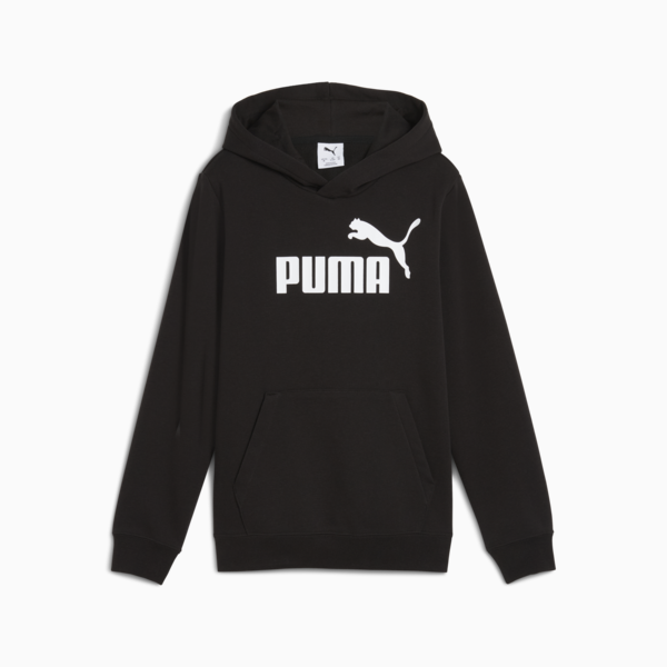 Sudadera con capucha Essentials No. 1 Logo II juvenil, PUMA Black, large-MEX