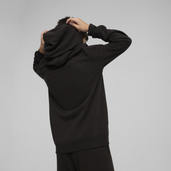 Sudadera con capucha Essentials No. 1 Logo II juvenil, PUMA Black, large-MEX