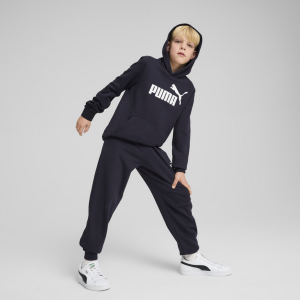 Sudadera con capucha Essentials No. 1 Logo II juvenil, New Navy, large-MEX