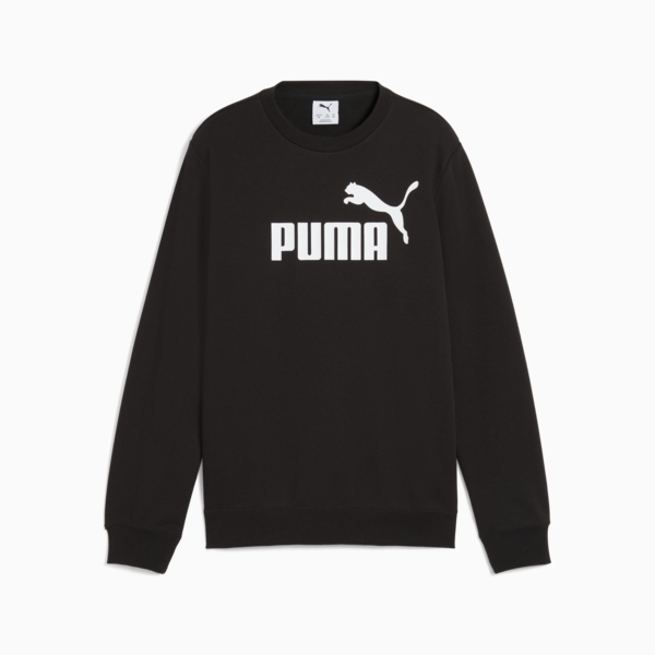 ESS No. 1 Logo Crew Youth, PUMA Black, large-MEX