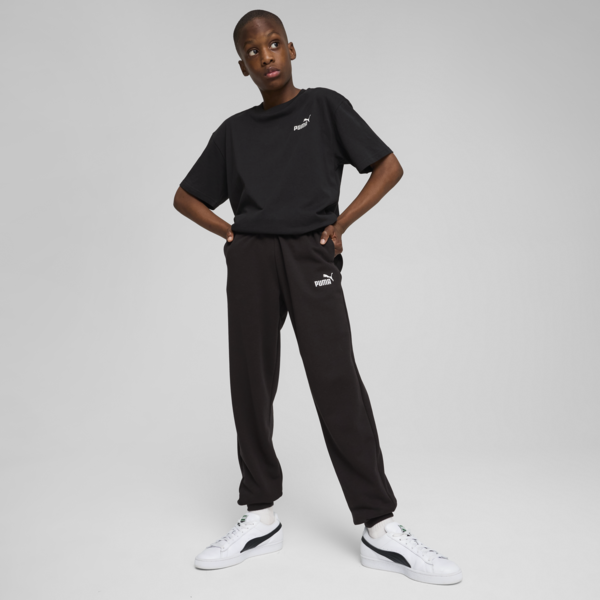 Pants Essentials No. 1 Logo juvenil, PUMA Black, large-MEX