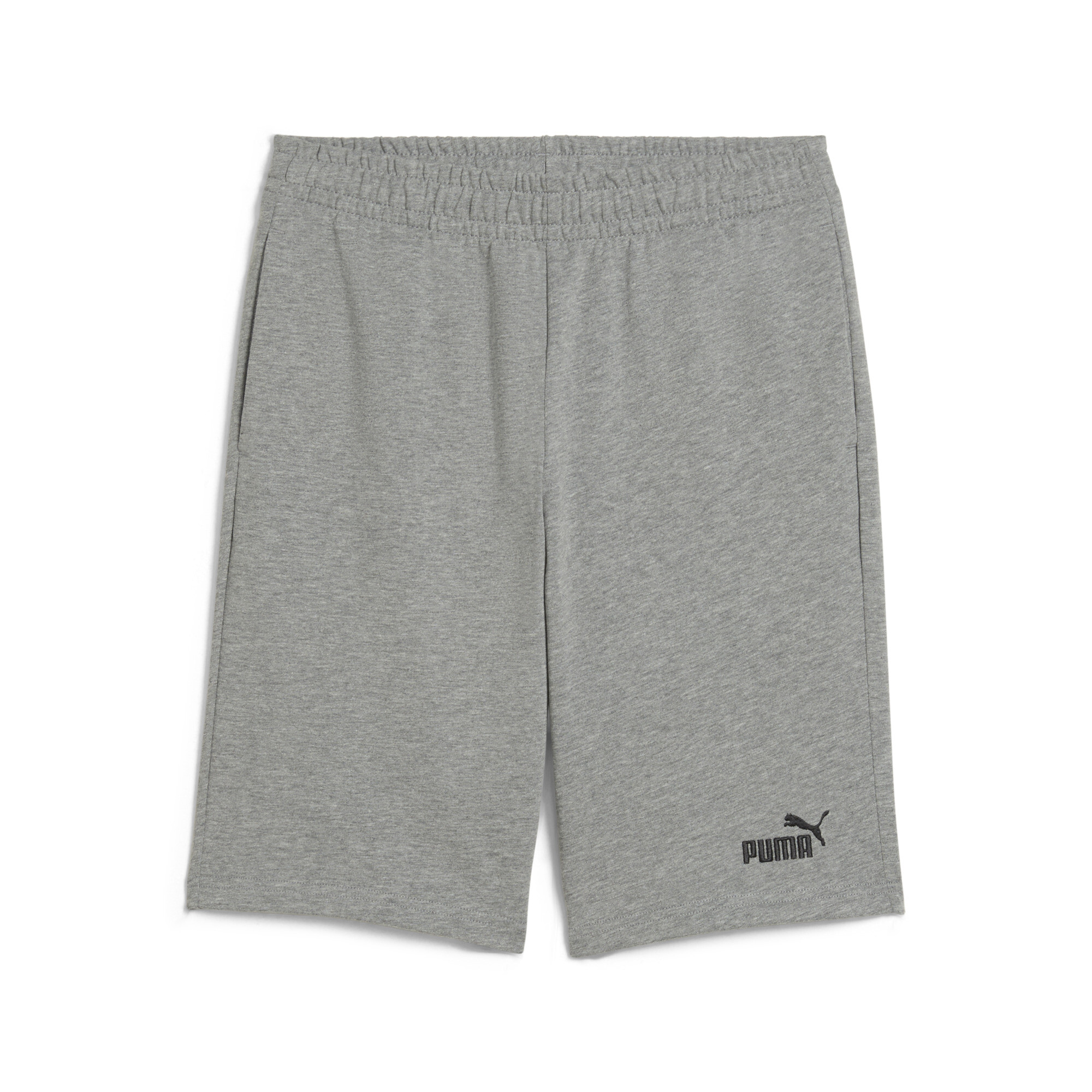 PUMA ESS No. 1-logo jersey short voor Heren, Grijs, Maat 11-12Y thumbnail 3