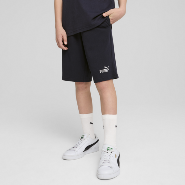 ESS No. 1 Logo Jersey Shorts Youth, New Navy, large-ZAF