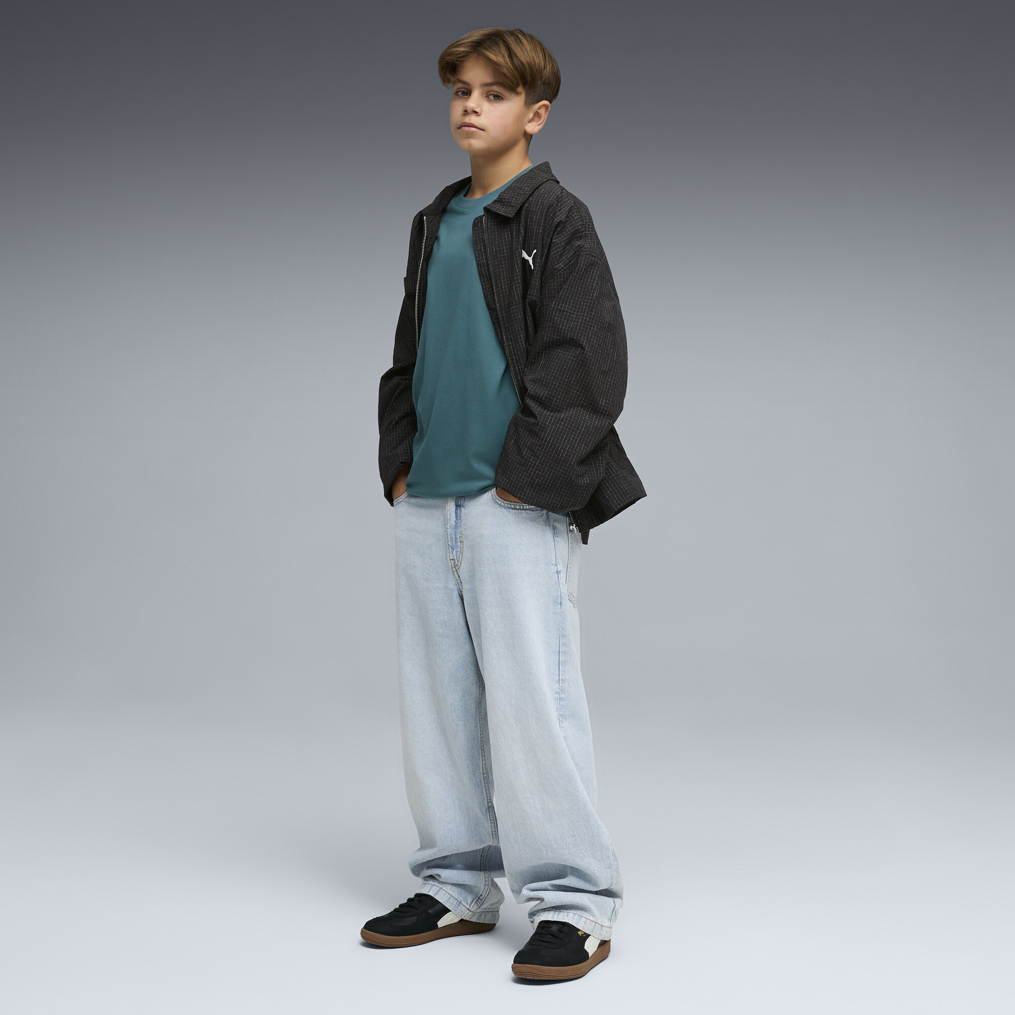 PUMA ESS Small No. 1-logo relaxed T-shirt voor Heren, Maat 9-10Y thumbnail 4