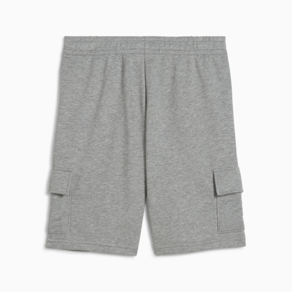 Essentials No. 1 Logo Cargo Shorts Youth, Medium Gray Heather, large-MEX