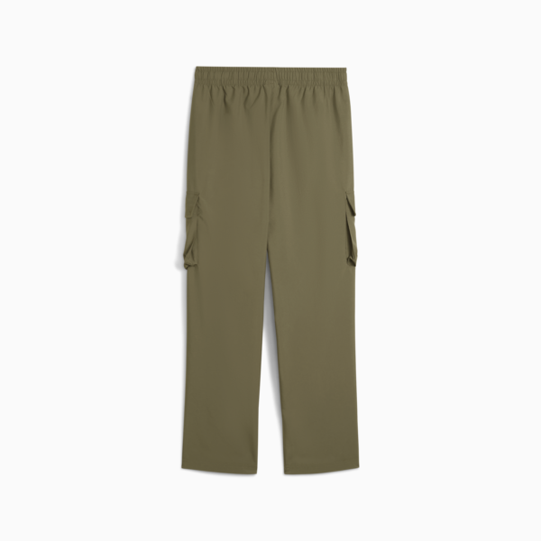 ESS No. 1 Logo Woven Cargo Pants Youth, Loden Green, large-ZAF