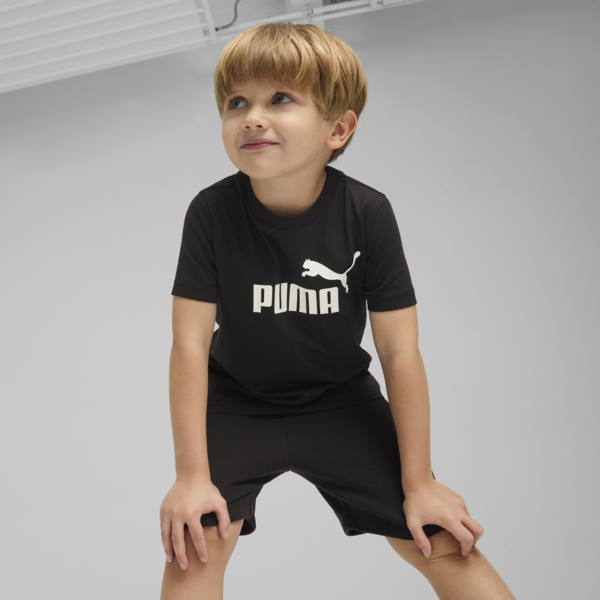 ESS No. 1 Logo Tee Kids, PUMA Black, large-ZAF