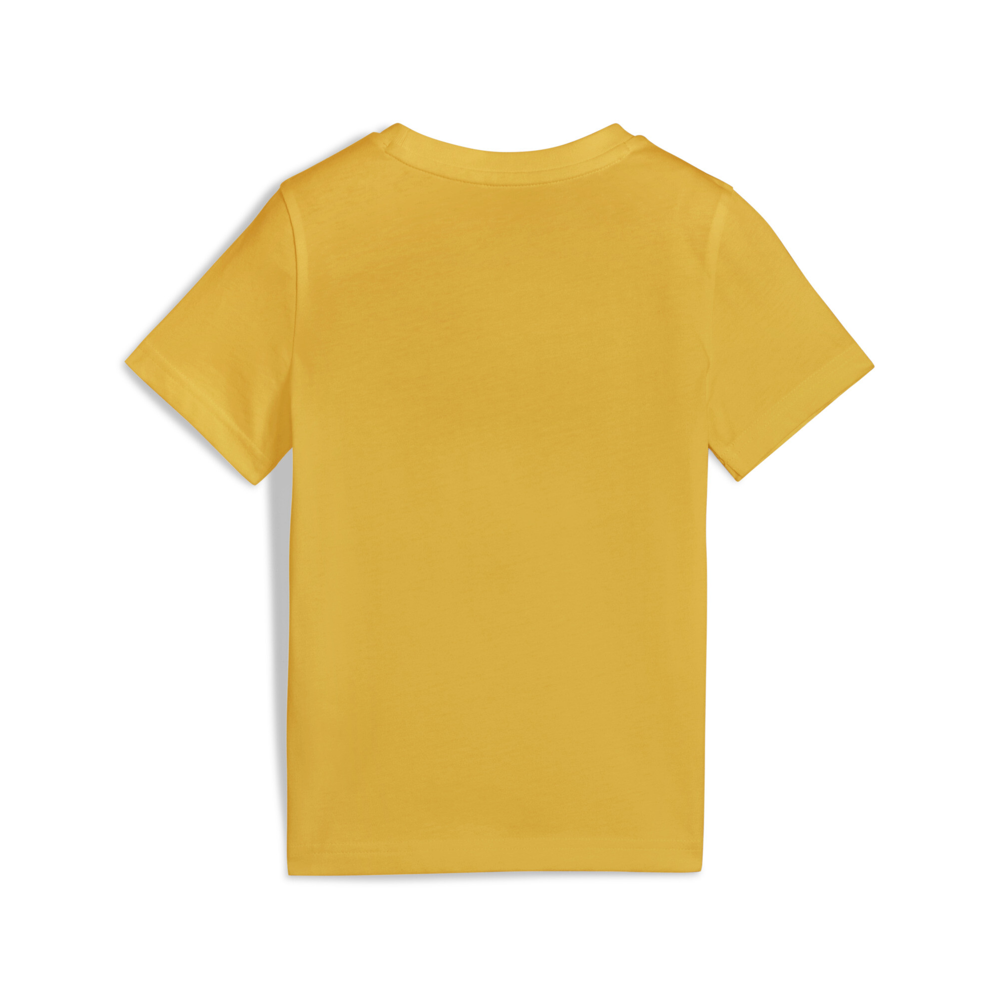 PUMA ESS No. 1-logo T-shirt voor Heren, Goud, Maat 4-5Y thumbnail 2