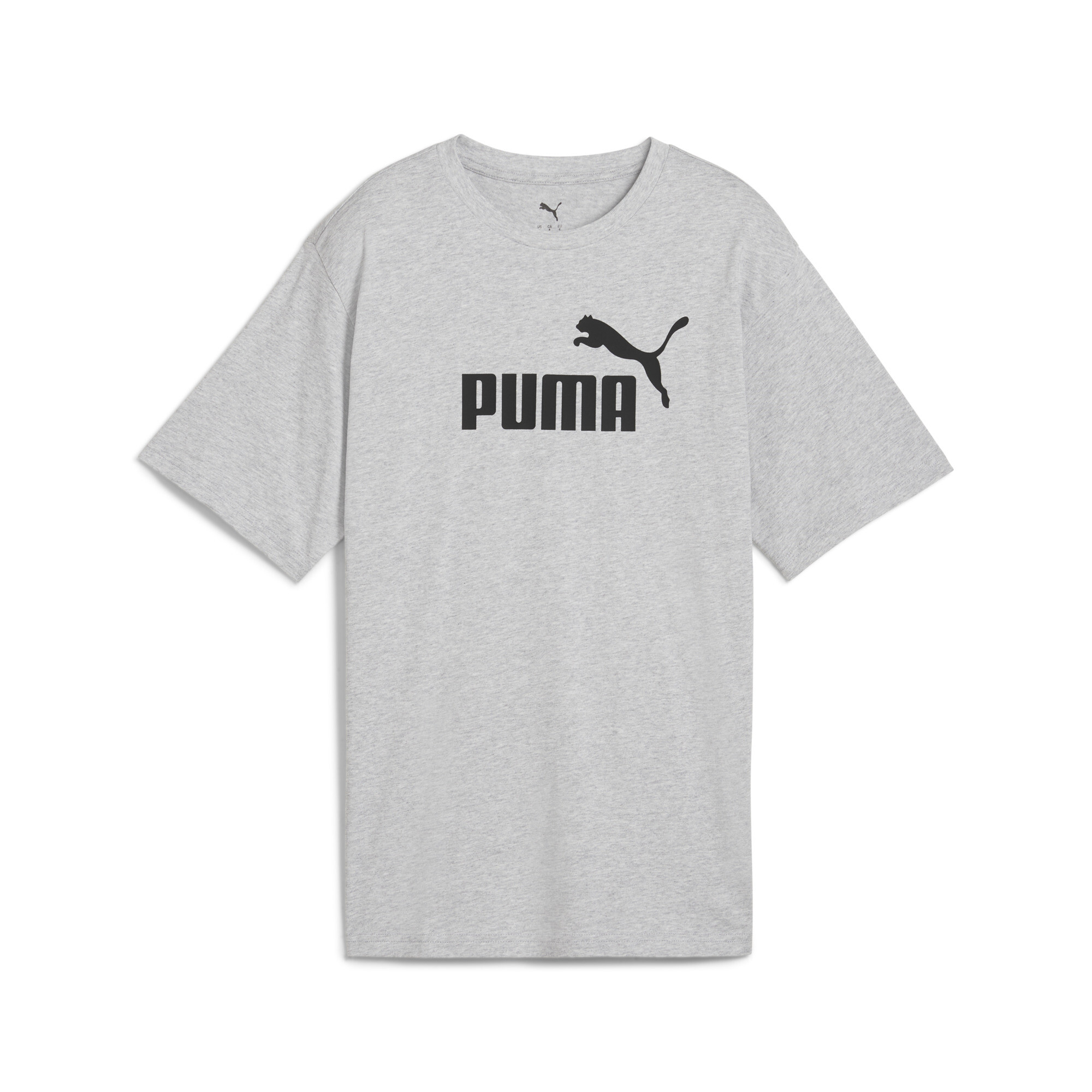 PUMA Essentials No. 1 Logo relaxed T-shirt voor Dames, Grijs, Maat XXS thumbnail 3