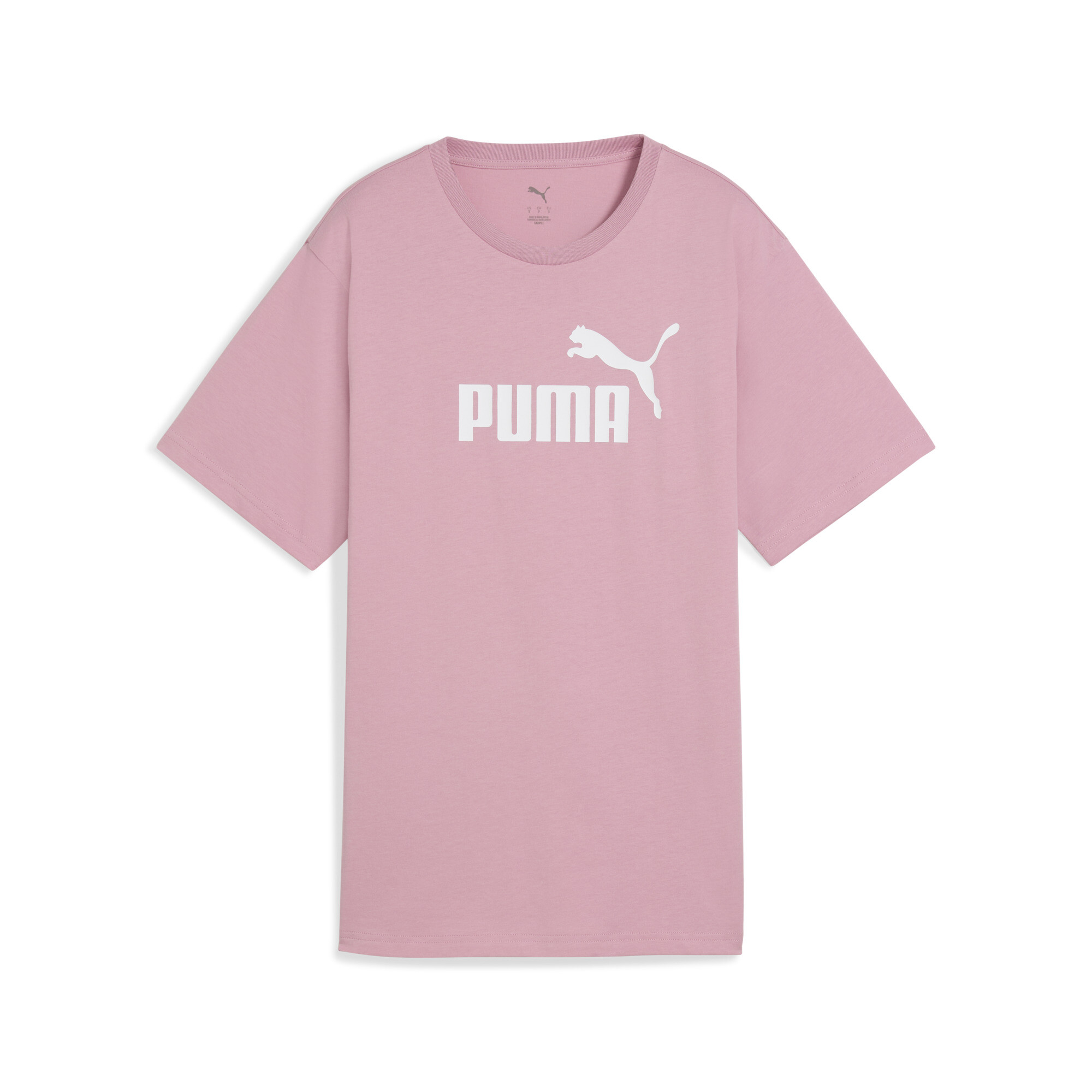 PUMA Essentials No. 1 Logo relaxed T-shirt voor Dames, Roze, Maat XXL thumbnail 3
