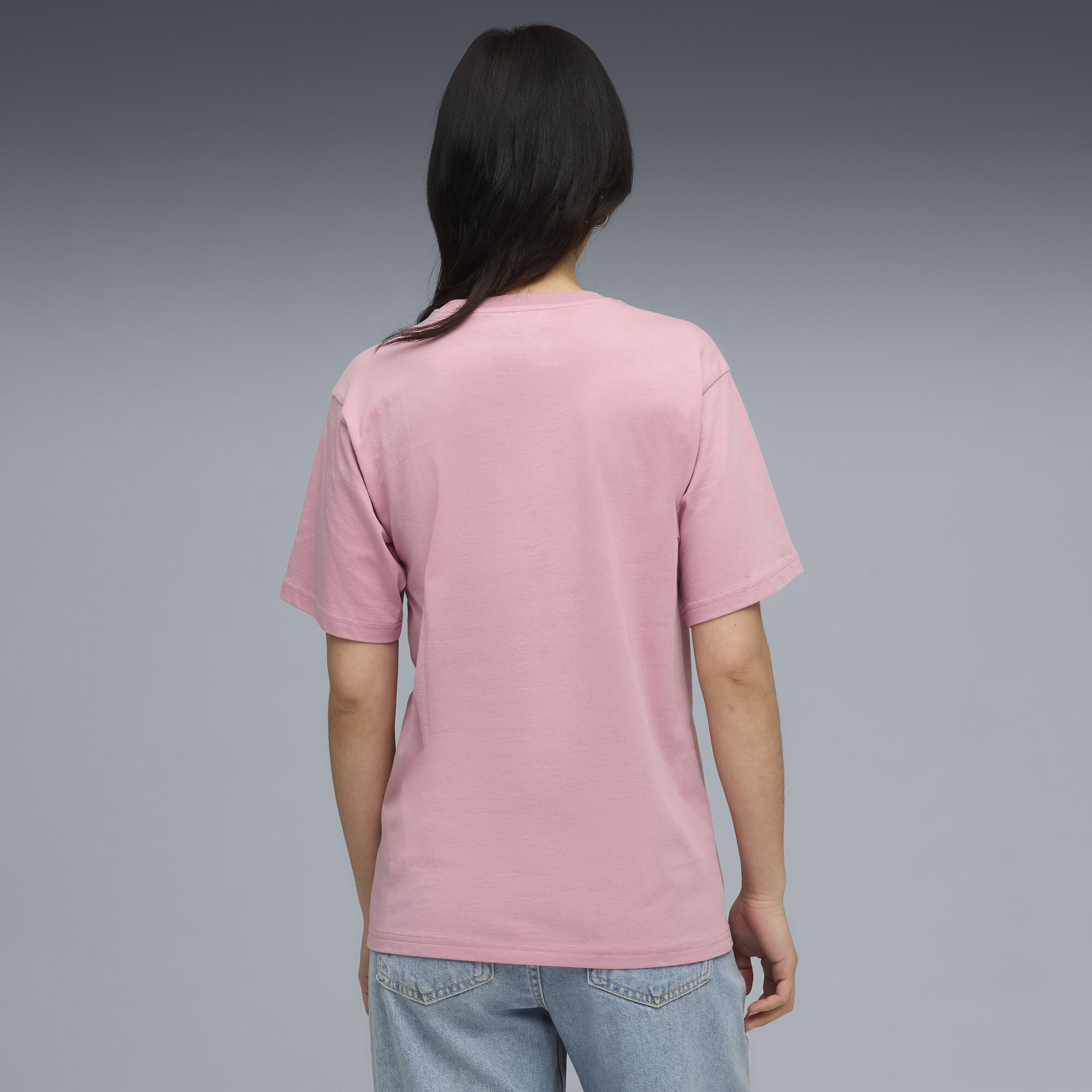 PUMA Essentials No. 1 Logo relaxed T-shirt voor Dames, Roze, Maat XXL thumbnail 5