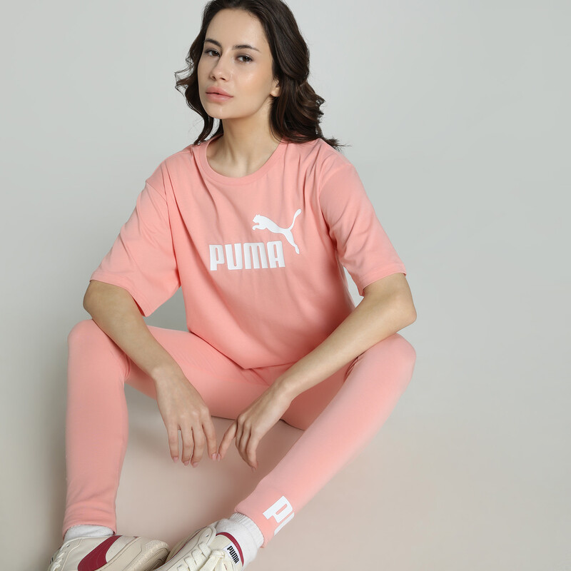 

Women's PUMA Cropped No. 1 Logo Relaxed Fit Tee