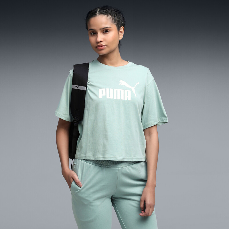 

Women's PUMA Cropped No. 1 Logo Relaxed Fit Tee