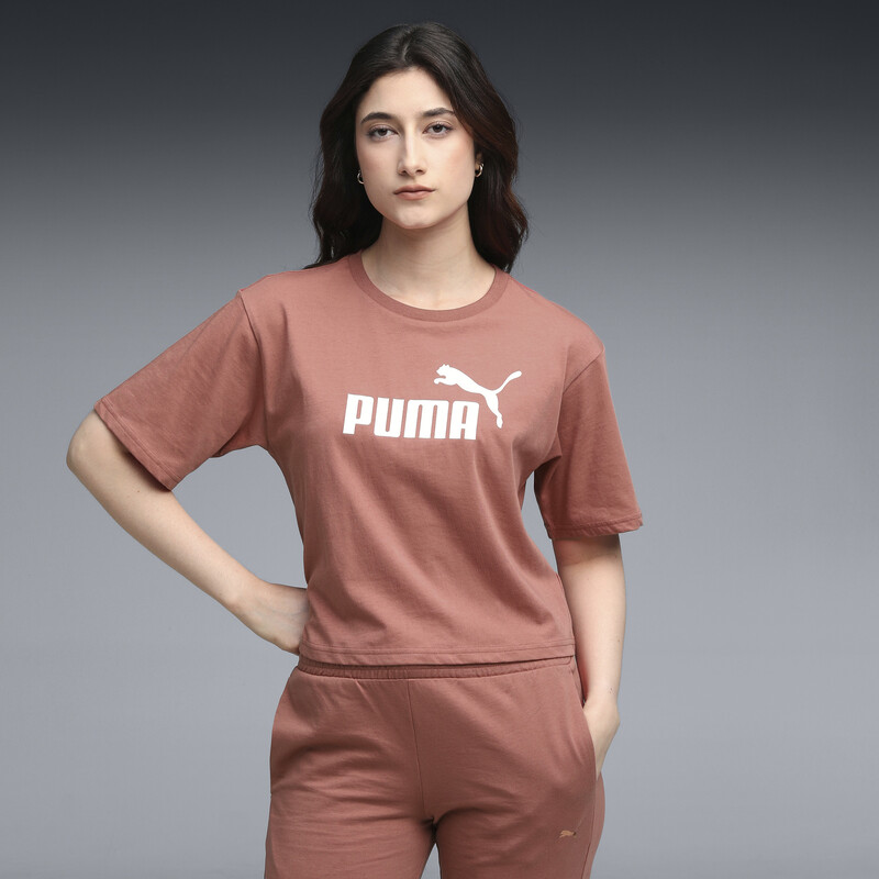 

Women's PUMA Cropped No. 1 Logo Relaxed Fit Tee
