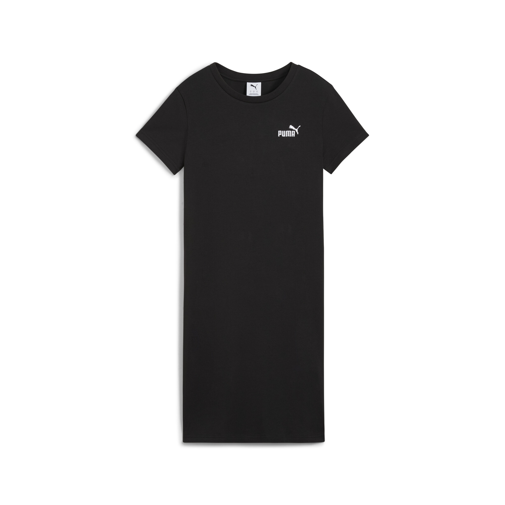 Puma Essentials Small No. 1 Logo Women's Slim Dress In Black