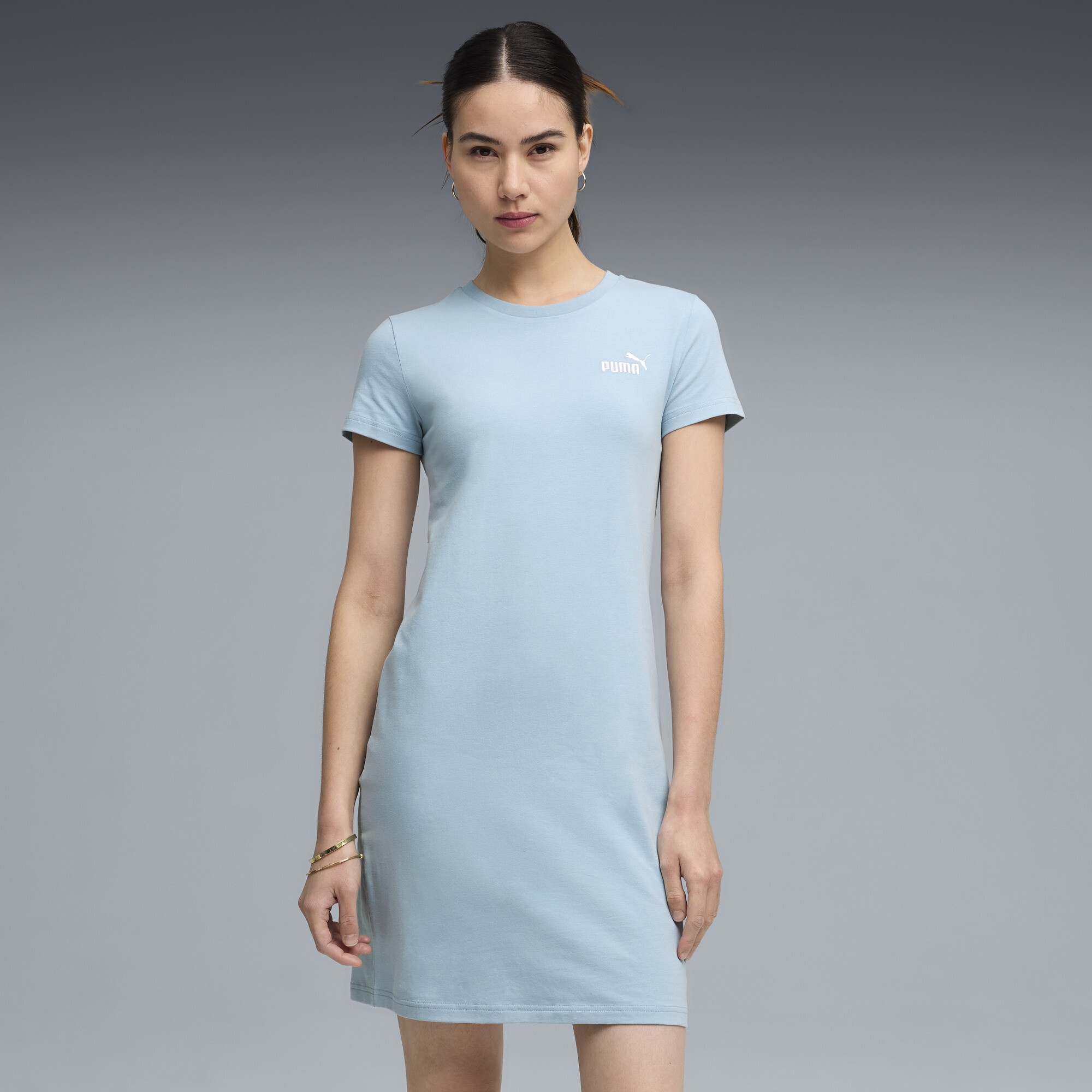 PUMA Essentials Womens Slim Dress in Blue Size M 26$