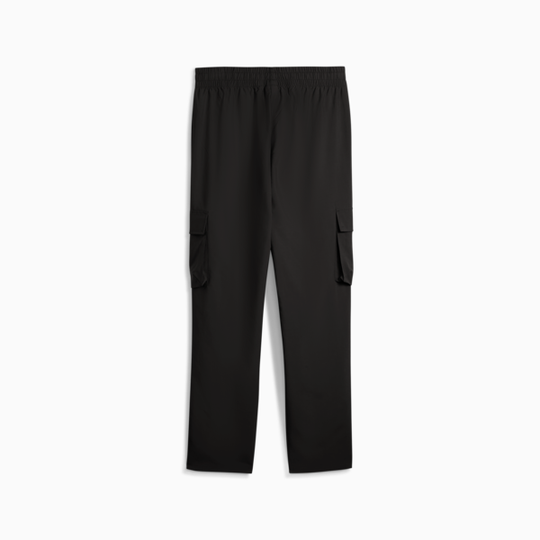 Pantalones Essentials con logo, PUMA Black, large-ARG