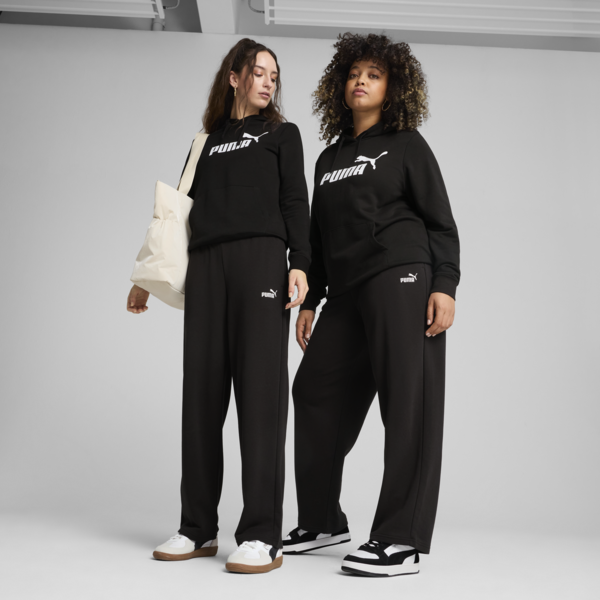 Pantalones Essentials Small No. 1 Logo Comfort para mujer, PUMA Black, large-ARG