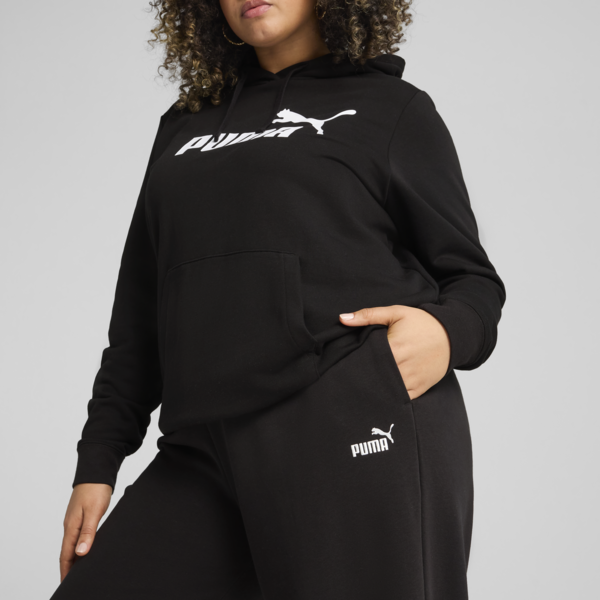 Pantalones Essentials Small No. 1 Logo Comfort para mujer, PUMA Black, large-ARG