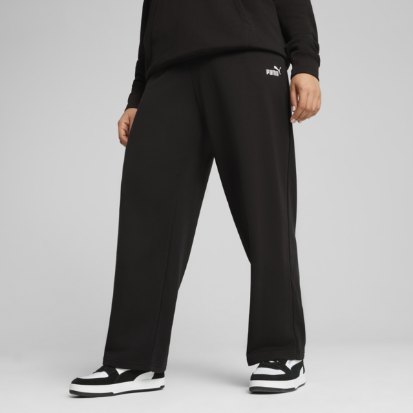 Pantalones Essentials Small No. 1 Logo Comfort para mujer, PUMA Black, large-ARG