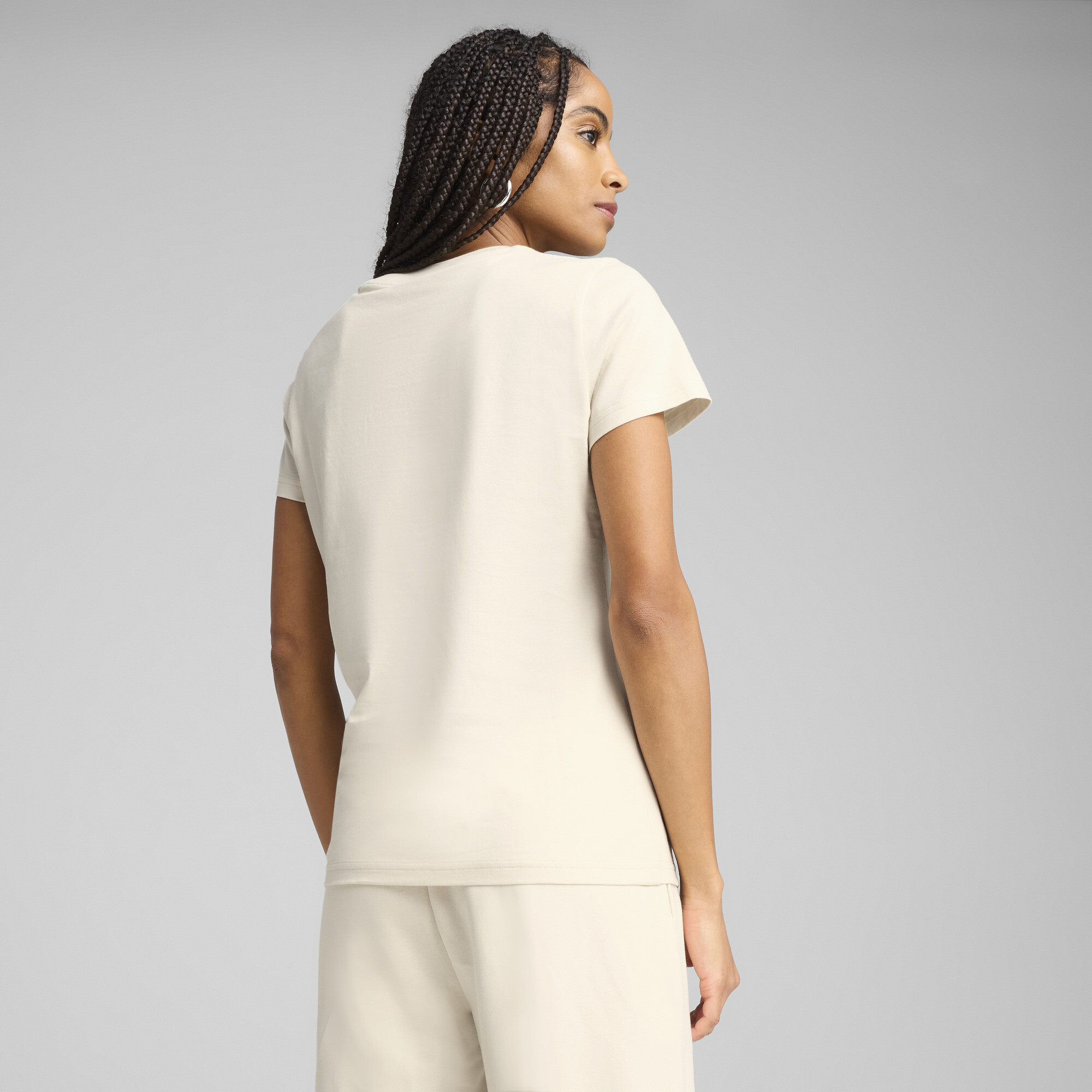 PUMA ESS SCRIPT T-shirt Dames, Maat XXS thumbnail 5