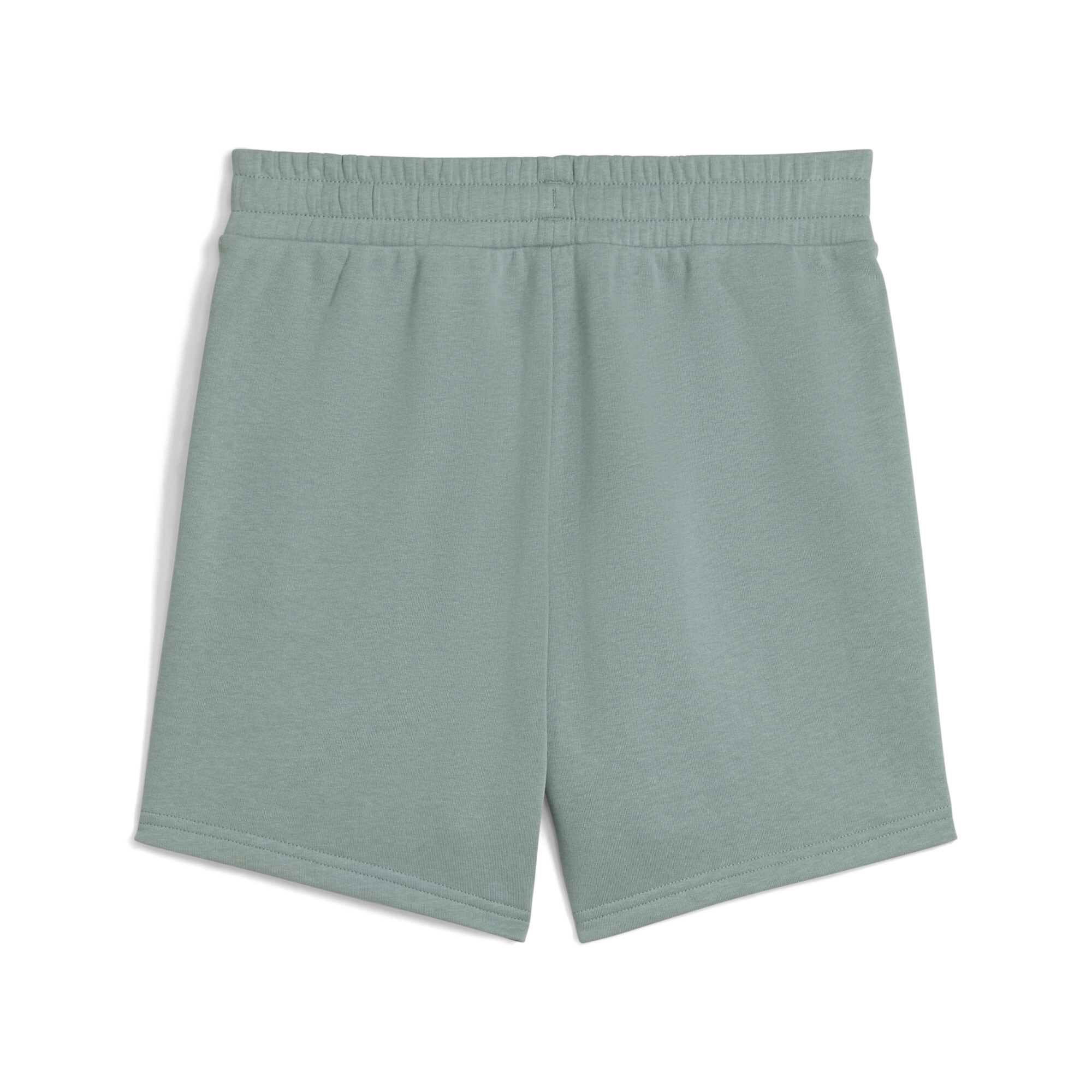 ESS SCRIPT short met hoge taille voor Dames, Groen, Maat L | PUMA