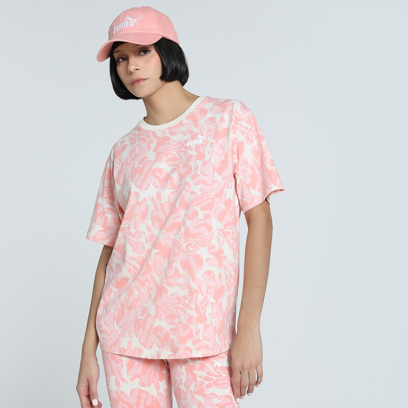 

Women's PUMA NATURE 2.0 Relaxed Fit Printed Tee