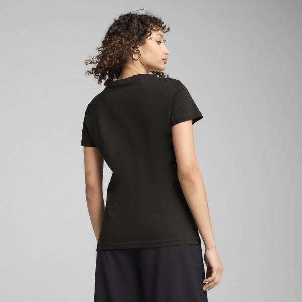 ESS LOGO LAB Tee Women, PUMA Black, large-MEX