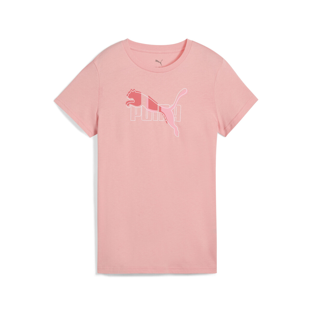 ESS LOGO LAB T-Shirt Women in Pink Fruit by PUMA, Medium