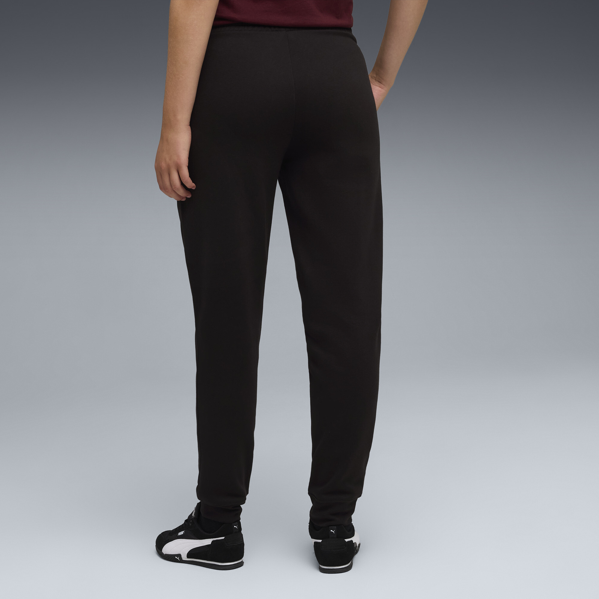 PUMA Essentials Metallic sweatpants voor Dames, Zwart/Goud, Maat XS thumbnail 5