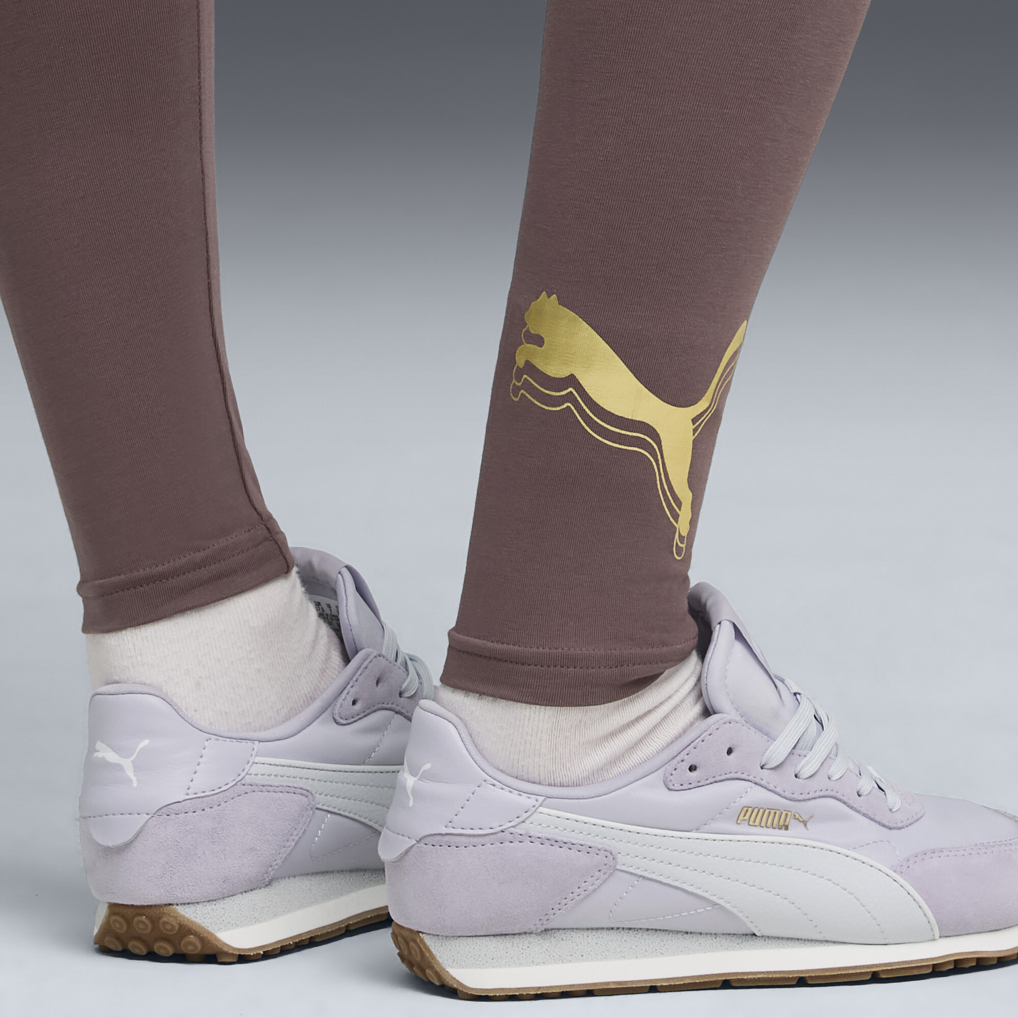 PUMA ESS Metallic Legging voor Dames, Goud, Maat XXL thumbnail 7