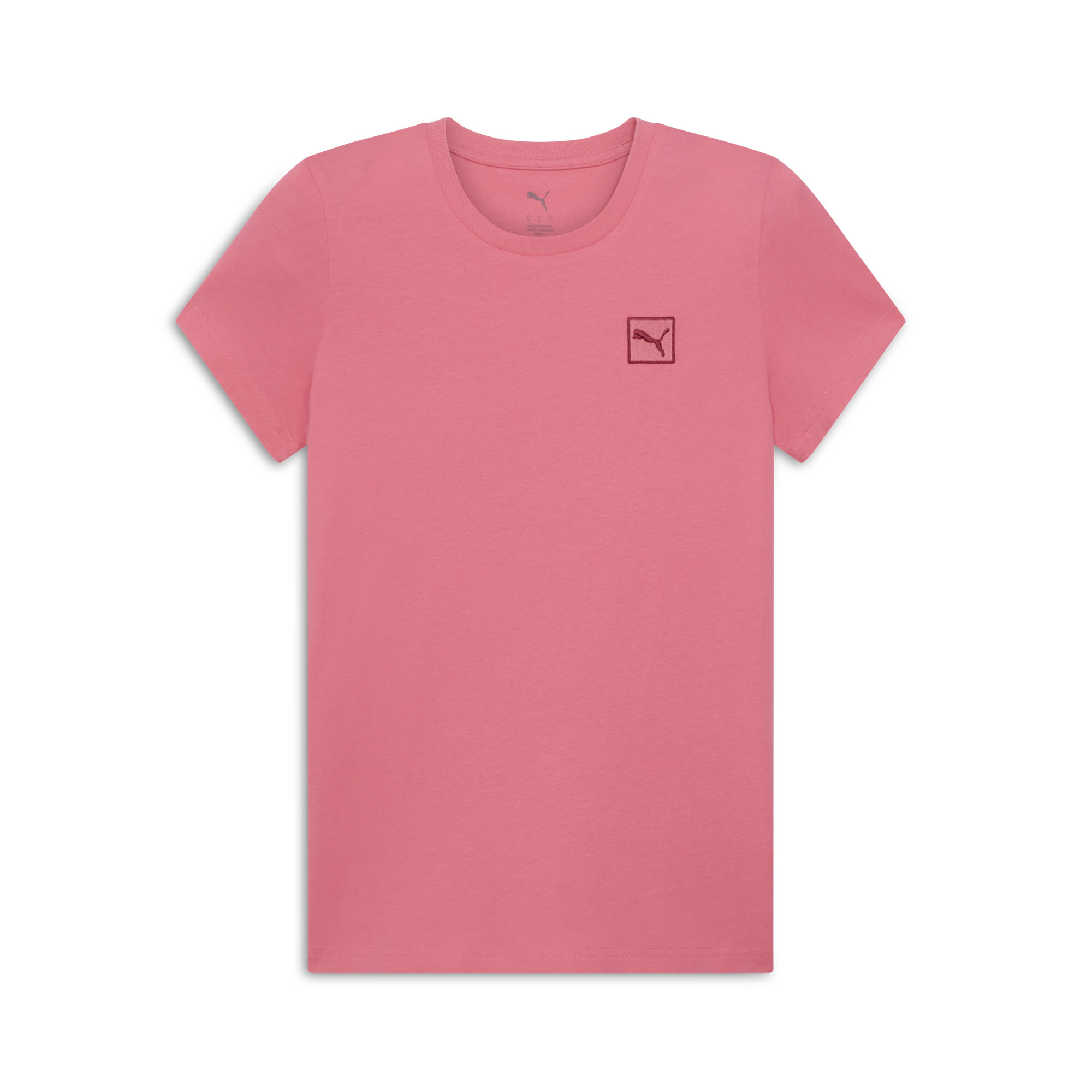 Puma Essentials Elevated Women's T-shirt In Pink