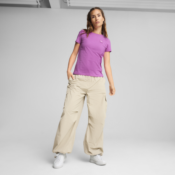 ESS ELEVATED Tee Women, Wild Berry, large-MEX