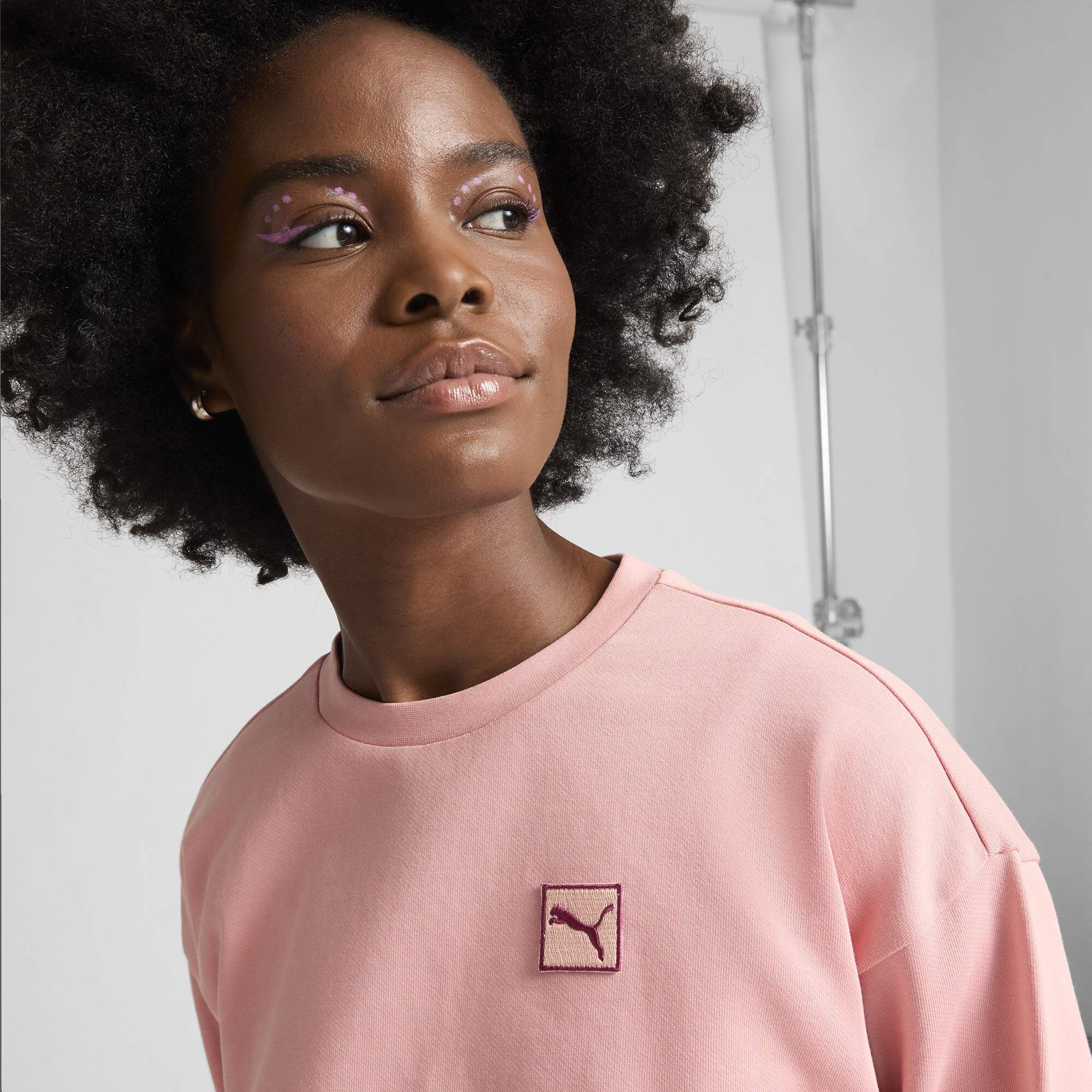 PUMA Elevated Essentials Women's Comfort Crew Sweatshirt - Picture 34 of 50