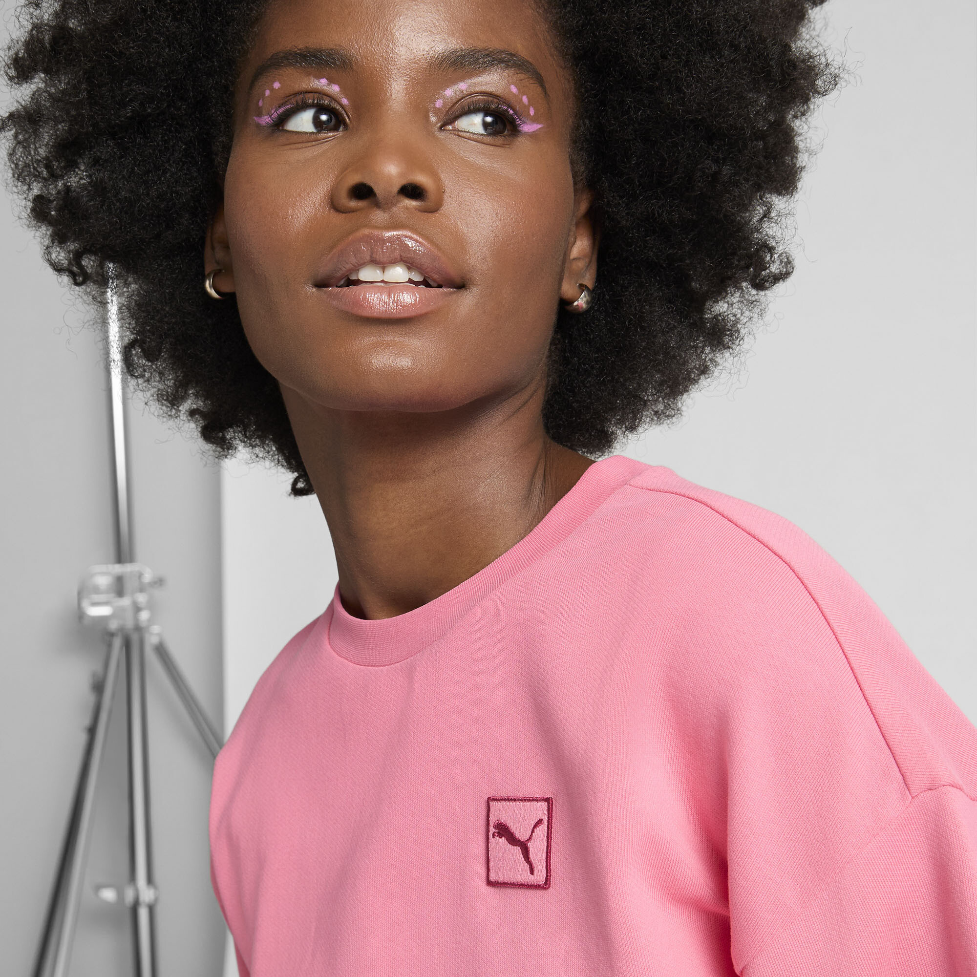 PUMA Elevated Essentials Women's Comfort Crew Sweatshirt - Picture 29 of 50