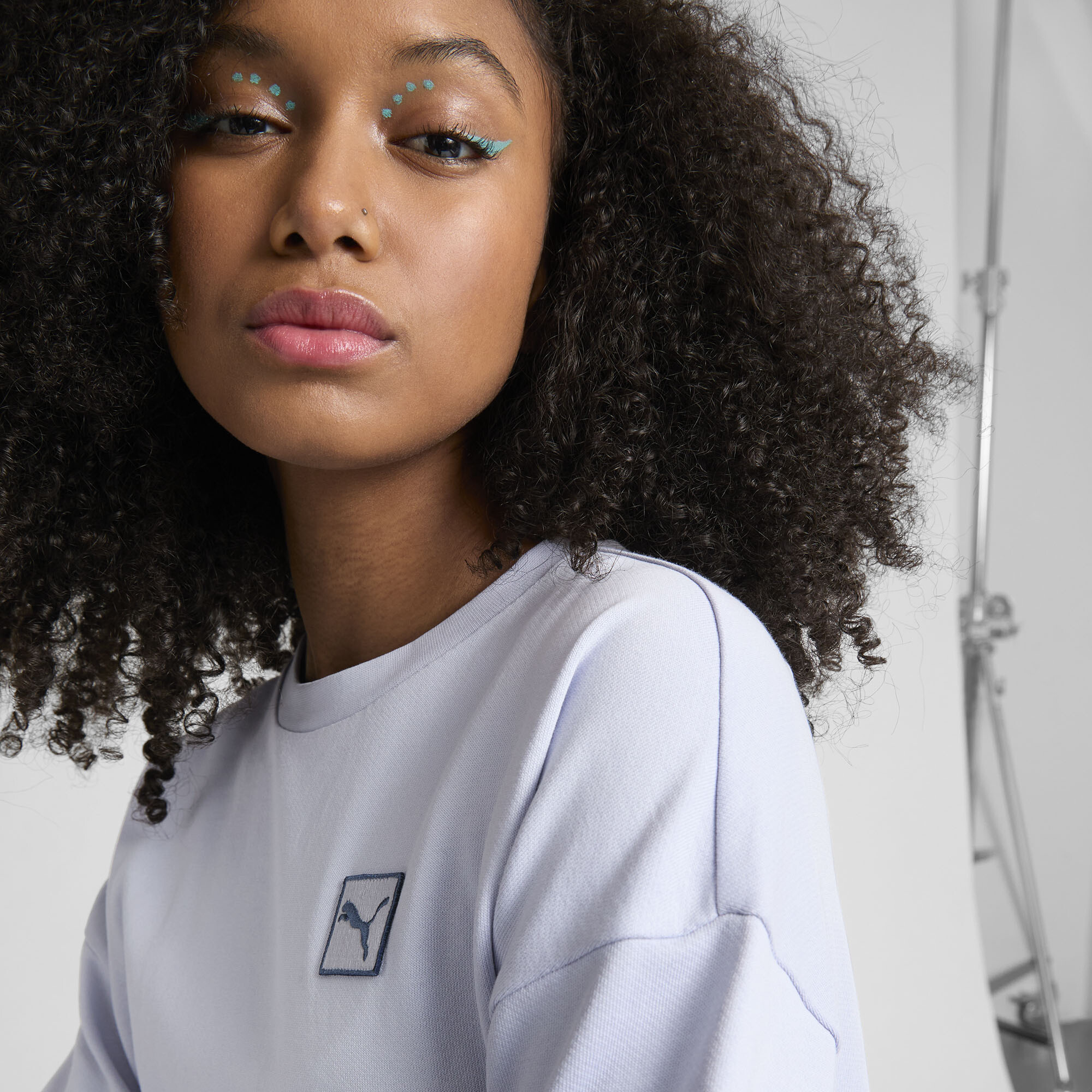 PUMA Elevated Essentials Women's Comfort Crew Sweatshirt - Picture 14 of 50