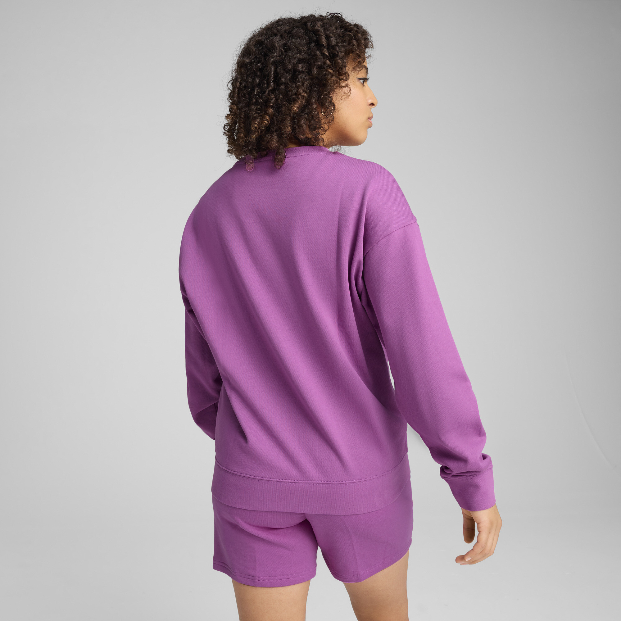 PUMA Elevated Essentials Women's Comfort Crew Sweatshirt - Picture 40 of 50