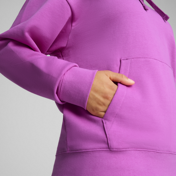 ESS ELEVATED Comfort Hoodie Women, Wild Berry, large-MEX