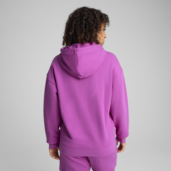 ESS ELEVATED Comfort Hoodie Women, Wild Berry, large-MEX