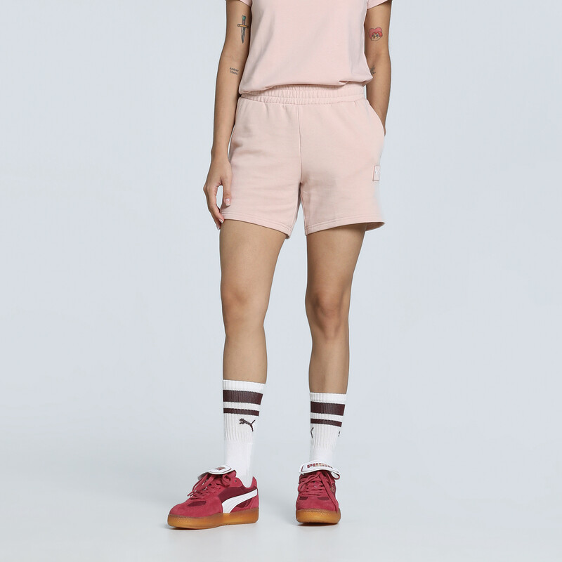 

Women's PUMA ELEVATED Mid-Rise 5" Shorts