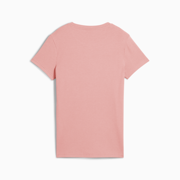 Playera Essentials ELEVATED Rib para mujer, Pink Fruit, large-MEX
